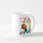 Rainbow Girl Lilly 1 Koffiemok (Voorkant rechts)