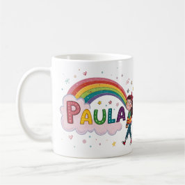 Rainbow Girl Paula 1 Koffiemok