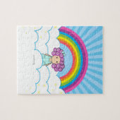 Rainbow Girl Puzzle Gift Legpuzzel (Horizontaal)