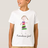 Rainbow Girl T-Shirt (Voorkant)