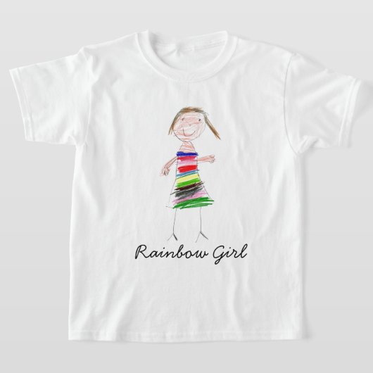 Rainbow Girl T-Shirt (Laagn)