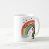 Rainbow Girl Vanessa 2 Koffiemok (Voorkant rechts)