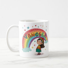 Rainbow Girl Vanessa 2 Koffiemok