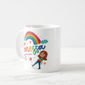 Rainbow Girl Vanessa 3 Koffiemok (Voorkant links)