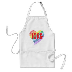 Rainbow Girls apron Standaard Schort