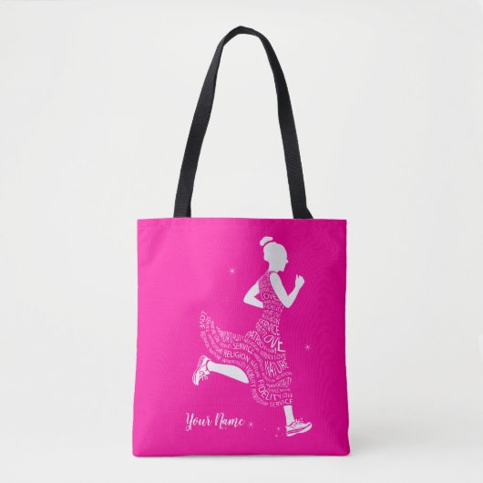 Rainbow Girls Assembly Canvas tassen | Masonic You (Voorkant)