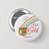 Rainbow Girls Button (Voorkant /achterkant)