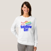 Rainbow Girls Hoodie T-shirt (Voorkant volledig)