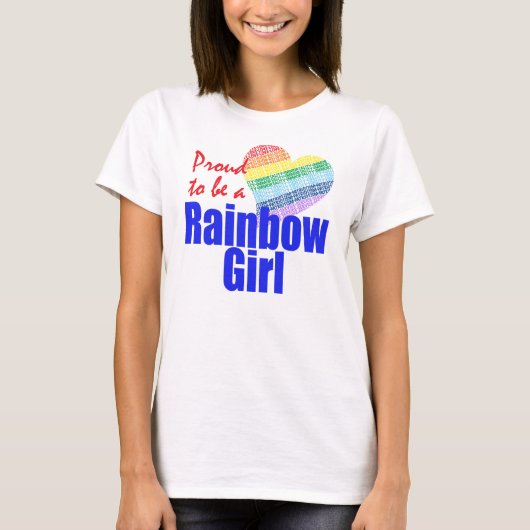 Rainbow Girls T-shirt (Voorkant)