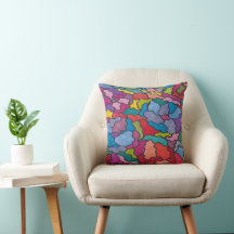 Rainbow Glas in lood Flowers Abstract