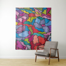 Rainbow Glas in lood Flowers Abstract