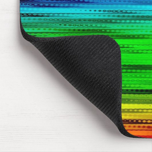 Rainbow Glass Mousepad Muismat (Hoek)