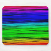 Rainbow Glass Mousepad Muismat (Voorkant)