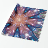 Rainbow Glass Prism Kaleidoscoop Cadeaupapier (Uitgerold)