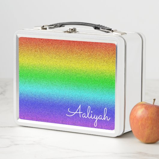 Rainbow Glitter (In situ)