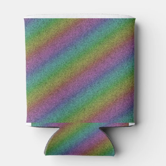 Rainbow Glitter Blikjeskoeler (Achterkant)