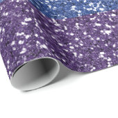 Rainbow Glitter Cadeaupapier (Rol Hoek)