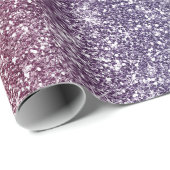 Rainbow Glitter Cadeaupapier (Rol Hoek)