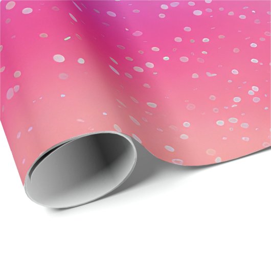 Rainbow Glitter Cadeaupapier (Rol Hoek)