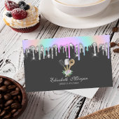Rainbow Glitter Drift bakkerij Handgereedschap Visitekaartje