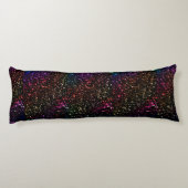 Rainbow Glitter Effect Body Pillow Lichaamskussen (Achterkant)