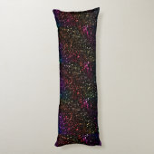 Rainbow Glitter Effect Body Pillow Lichaamskussen (Achterkant (Verticaal))
