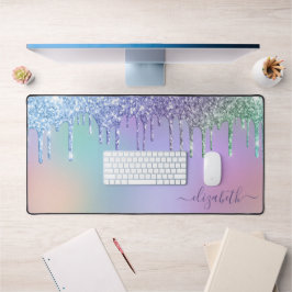 Rainbow Glitter, gepersonaliseerd Bureaumat
