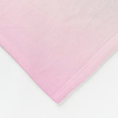 Rainbow Glitter, gepersonaliseerd Fleece Deken (Hoek)