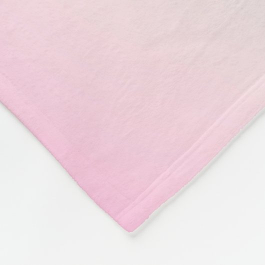 Rainbow Glitter, gepersonaliseerd Fleece Deken (Hoek)