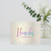 Rainbow Glitter Gold Sweet 16 Birthday Hartelijk d Briefkaart (Staand voorkant)