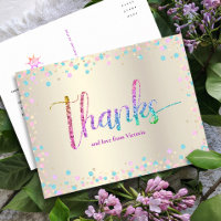 Rainbow Glitter Gold Sweet 16 Birthday Hartelijk d