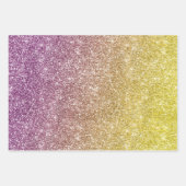 Rainbow Glitter  Inpakpapier Vel (Voorkant 2)