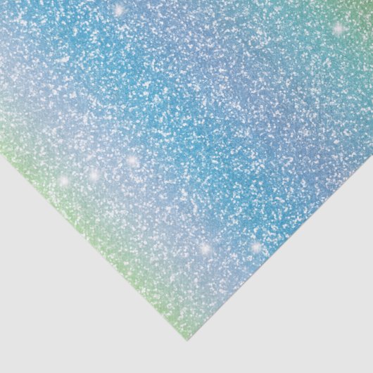 Rainbow Glitter Kijk Pastels Tissuepapier (Detail)