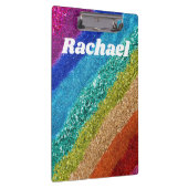 Rainbow Glitter-klembord Klembord (Rechts)