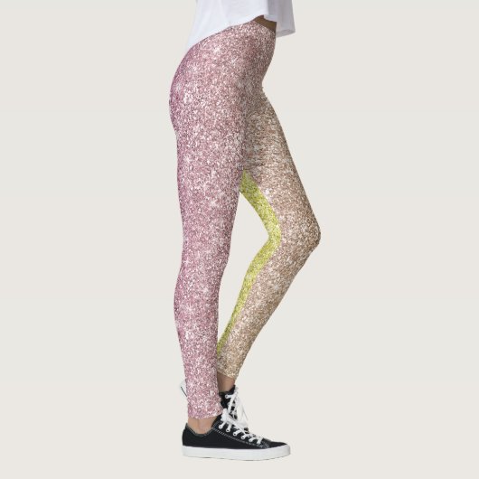Rainbow Glitter Leggings (Rechts)