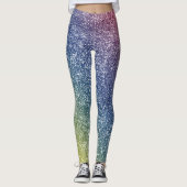 Rainbow Glitter Leggings (Voorkant)