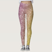 Rainbow Glitter Leggings (Voorkant)