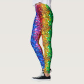 Rainbow Glitter Leggings (Links)