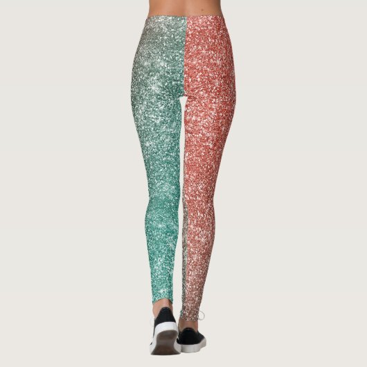 Rainbow Glitter  Leggings (Achterkant)