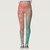 Rainbow Glitter  Leggings (Voorkant)