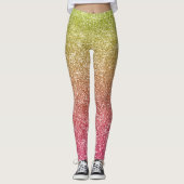 Rainbow Glitter  Leggings (Voorkant)