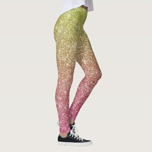 Rainbow Glitter  Leggings (Rechts)