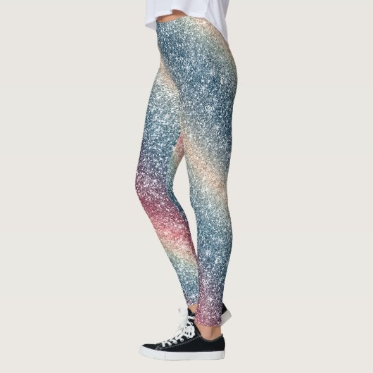 Rainbow Glitter Leggings (Links)