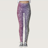 Rainbow Glitter  Leggings (Voorkant)