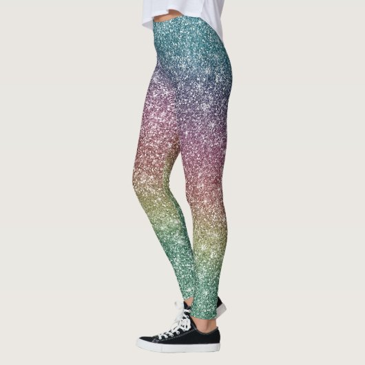 Rainbow Glitter  Leggings (Links)