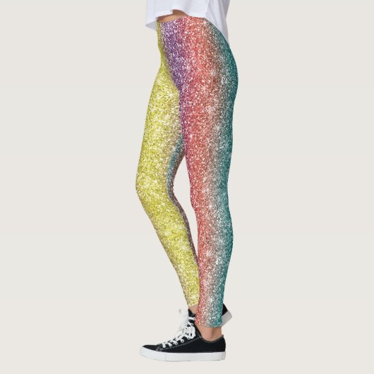 Rainbow Glitter  Leggings (Links)