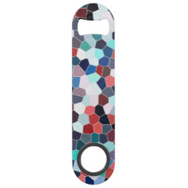 Rainbow Glitter Mosaic No. 02 Speed Flessenopener