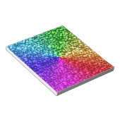 RAINBOW GLITTER NOTITIEBLOK (Schuin)