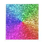 RAINBOW GLITTER NOTITIEBLOK (Voorkant)