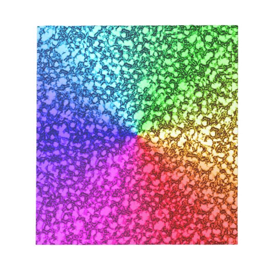 RAINBOW GLITTER NOTITIEBLOK (Voorkant)